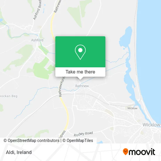 Aldi map