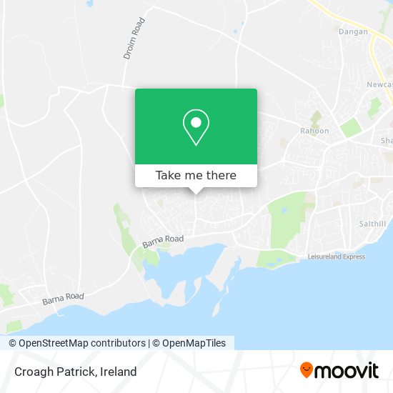 Croagh Patrick map