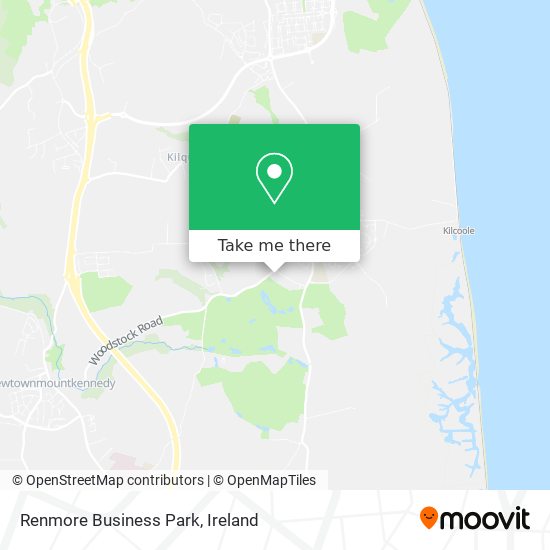 Renmore Business Park map