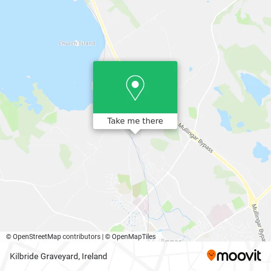 Kilbride Graveyard map