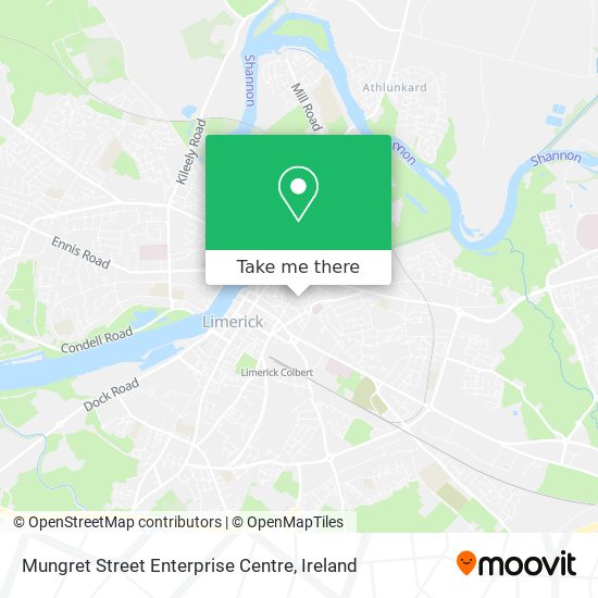 Mungret Street Enterprise Centre map