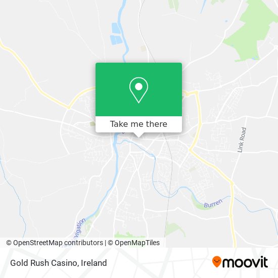 Gold Rush Casino map