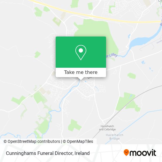 Cunninghams Funeral Director map