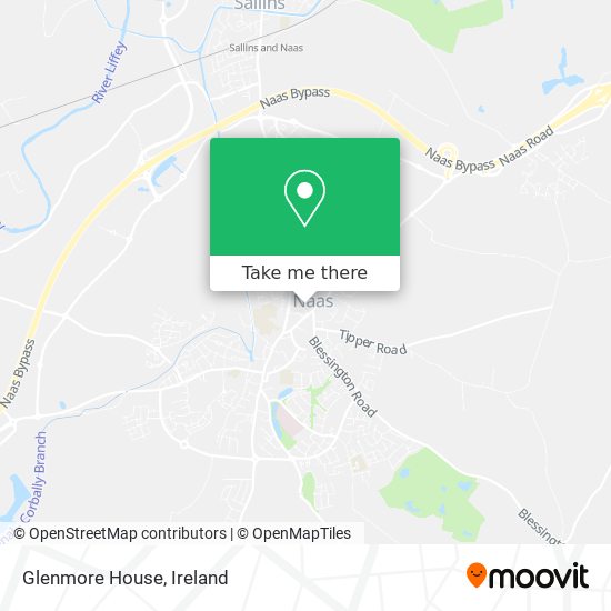 Glenmore House map