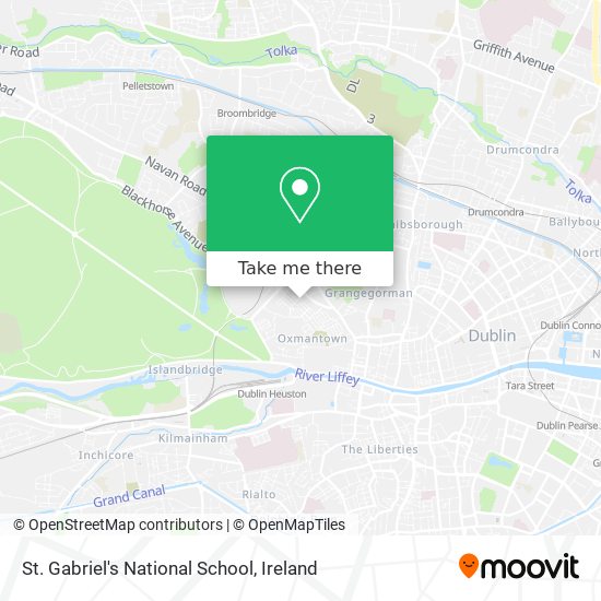 St. Gabriel's National School map