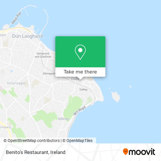 Benito's Restaurant map