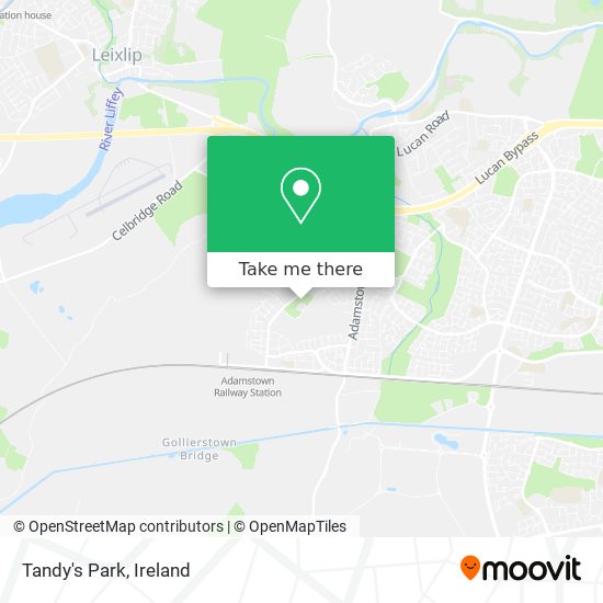 Tandy's Park map