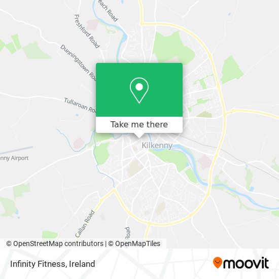 Infinity Fitness map