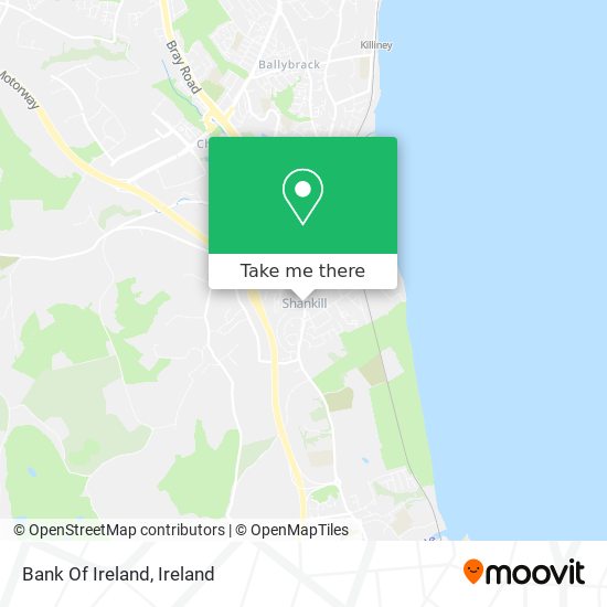 Bank Of Ireland map