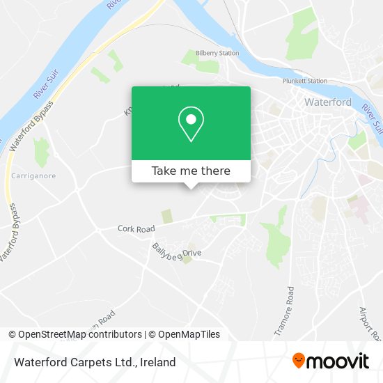Waterford Carpets Ltd. map