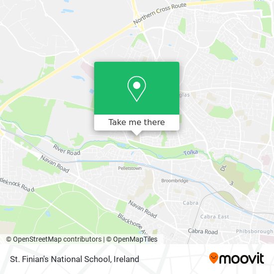 St. Finian's National School map