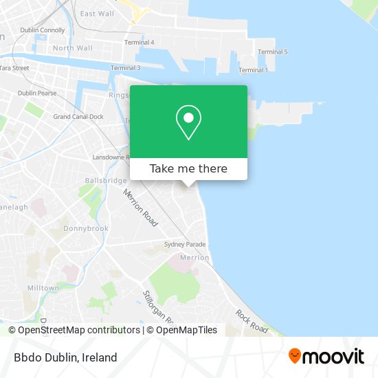 Bbdo Dublin map