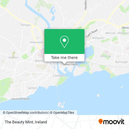 The Beauty Mint map