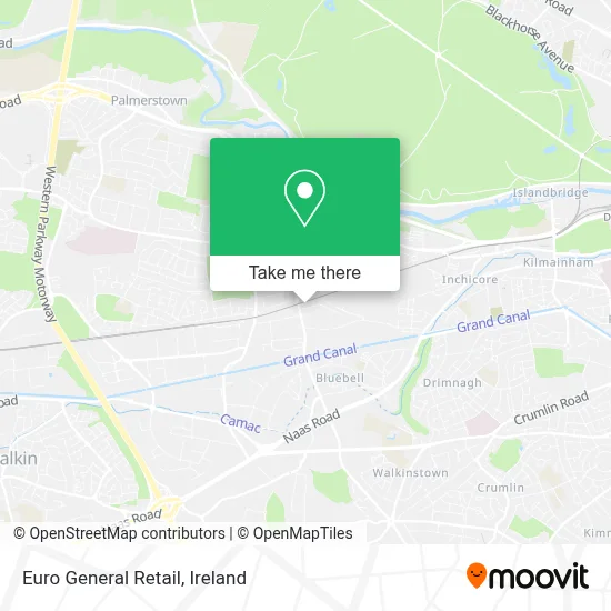 Euro General Retail map