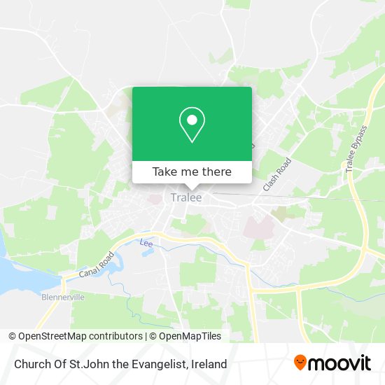 Church Of St.John the Evangelist map
