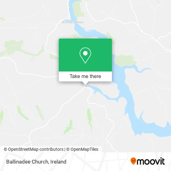 Ballinadee Church map