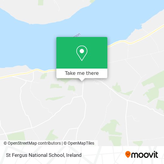 St Fergus National School map