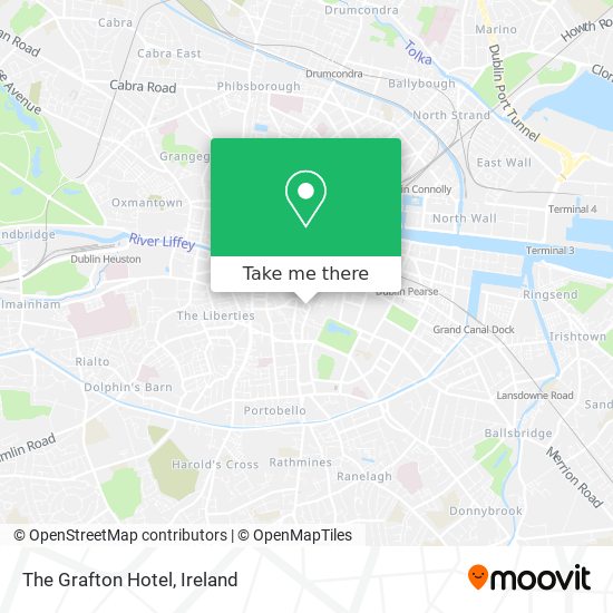 The Grafton Hotel map
