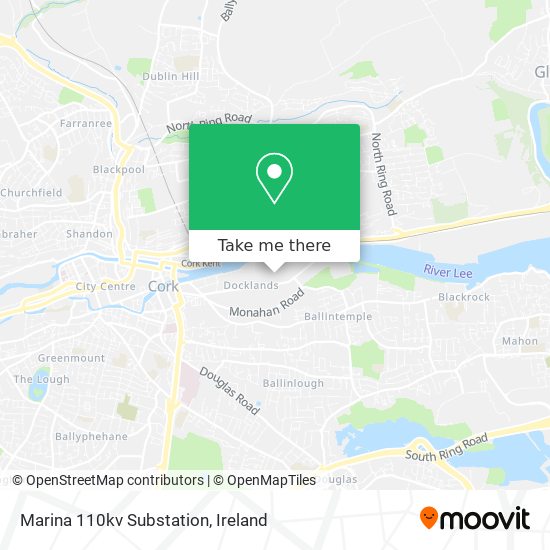 Marina 110kv Substation map