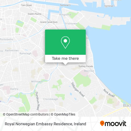 Royal Norwegian Embassy Residence plan