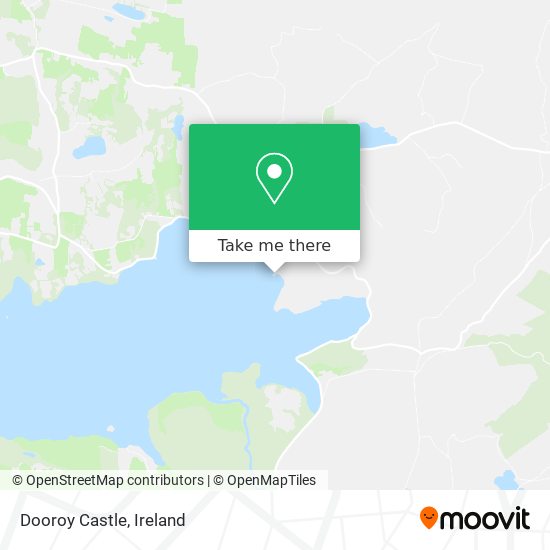 Dooroy Castle map