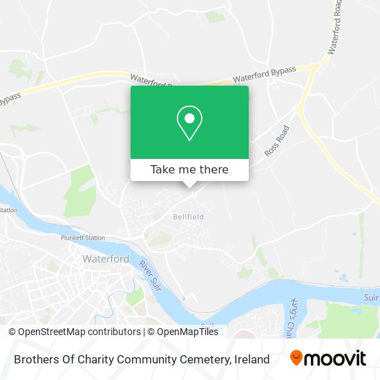 Brothers Of Charity Community Cemetery plan