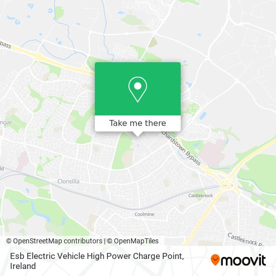 Esb Electric Vehicle High Power Charge Point map