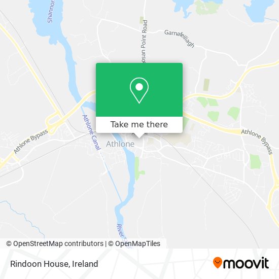 Rindoon House map