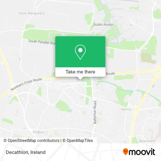 Decathlon map