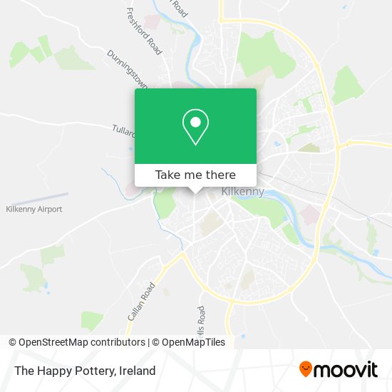 The Happy Pottery map