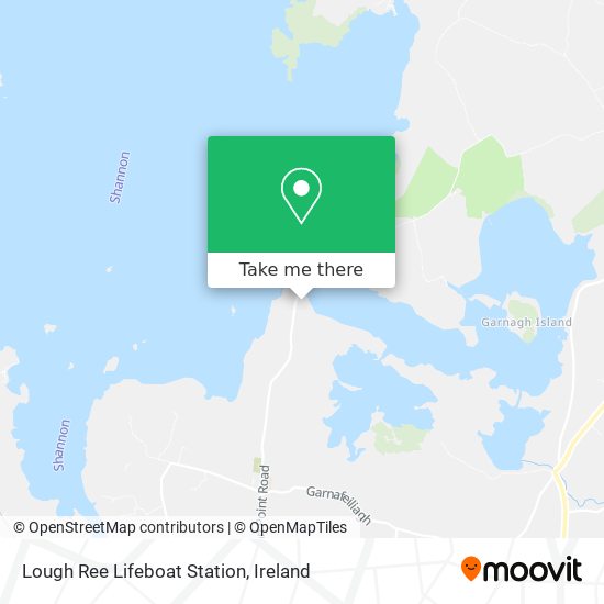 Lough Ree Lifeboat Station map