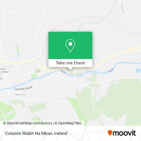 Colaiste Sliabh Na Mban map