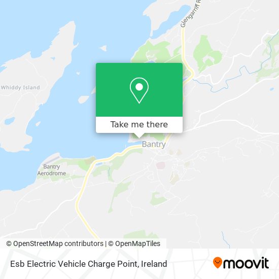 Esb Electric Vehicle Charge Point map