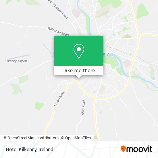 Hotel Kilkenny map