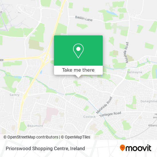 Priorswood Shopping Centre map