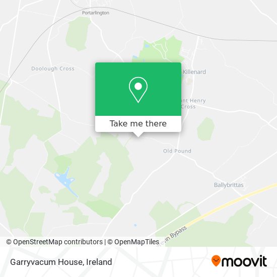 Garryvacum House map