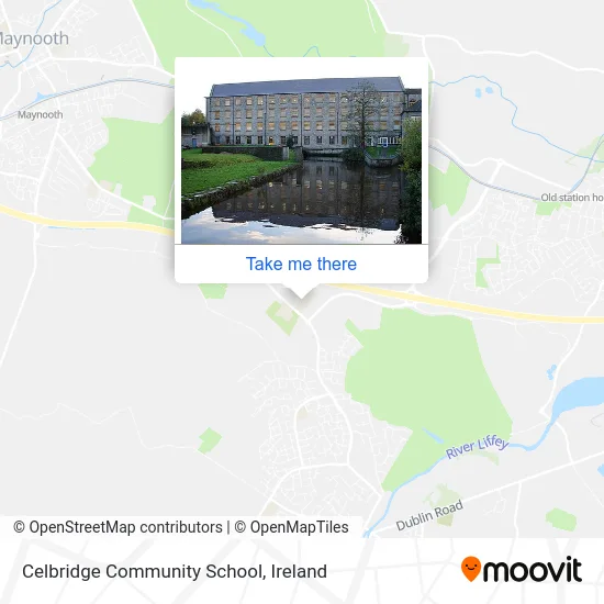 Celbridge Community School map