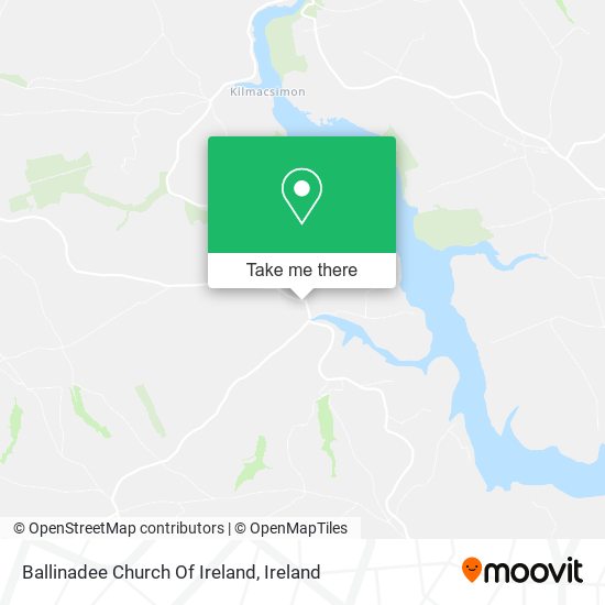 Ballinadee Church Of Ireland plan