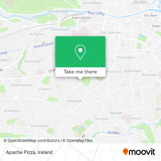 Apache Pizza map