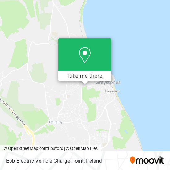 Esb Electric Vehicle Charge Point map