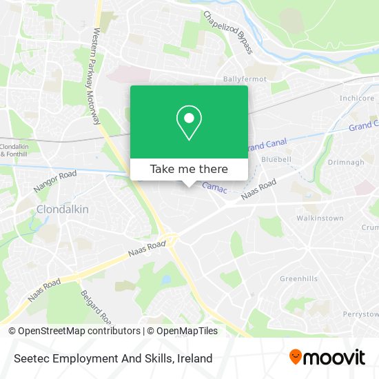 Seetec Employment And Skills map