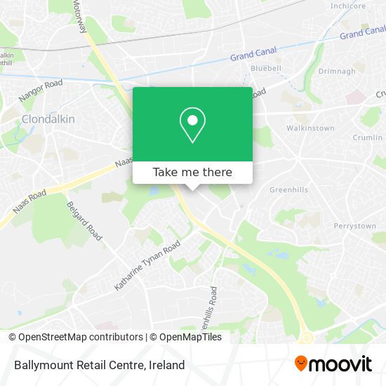Ballymount Retail Centre map