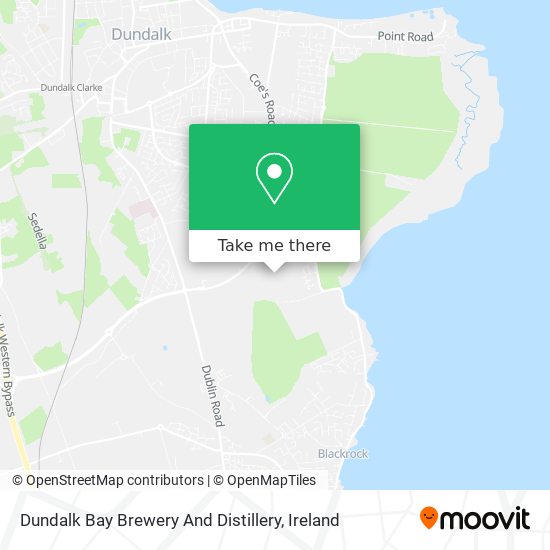 Dundalk Bay Brewery And Distillery map