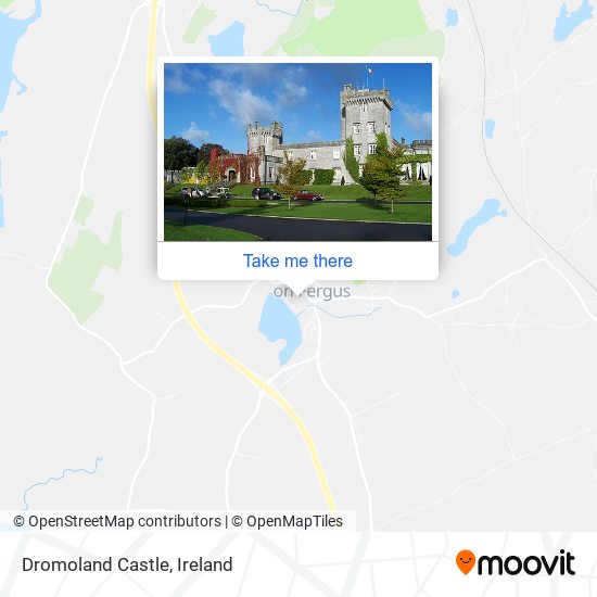 Dromoland Castle map