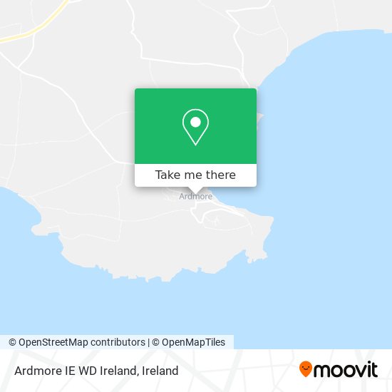 Ardmore IE WD Ireland map