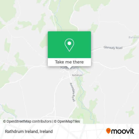 Rathdrum Ireland map