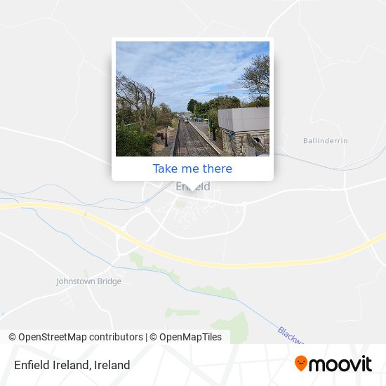 Enfield Ireland map