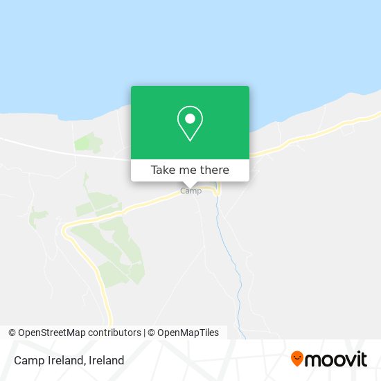 Camp Ireland map