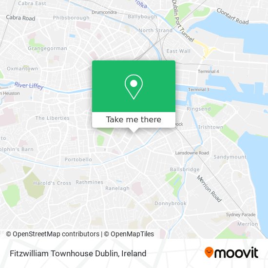 Fitzwilliam Townhouse Dublin map