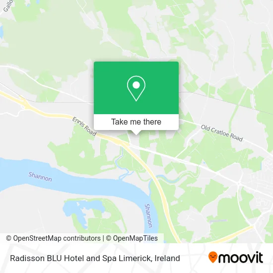Radisson BLU Hotel and Spa Limerick plan